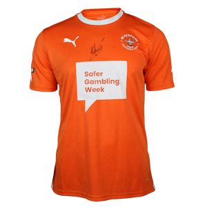 Kenneth Dougall Blackpool shirt