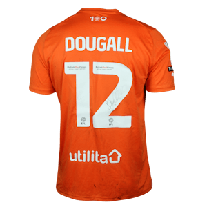 Kenneth Dougall Blackpool shirt