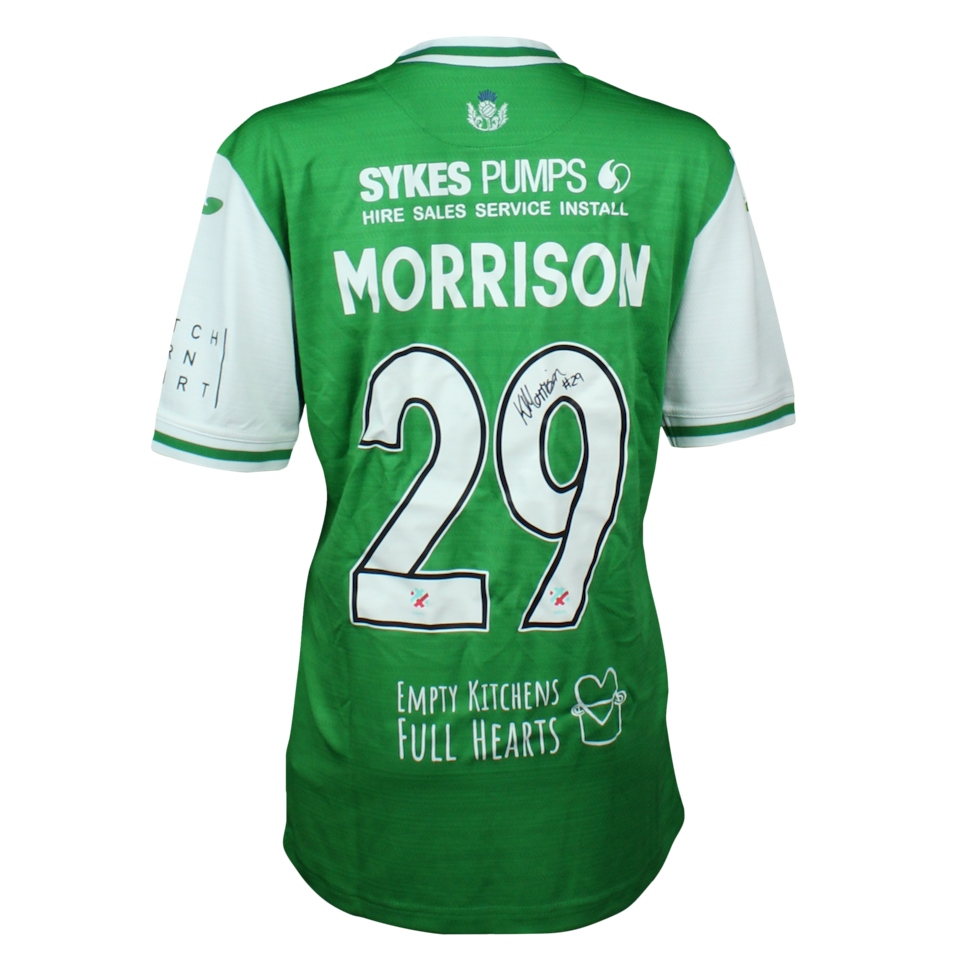 Kirsty Morrison Hibernian W shirt