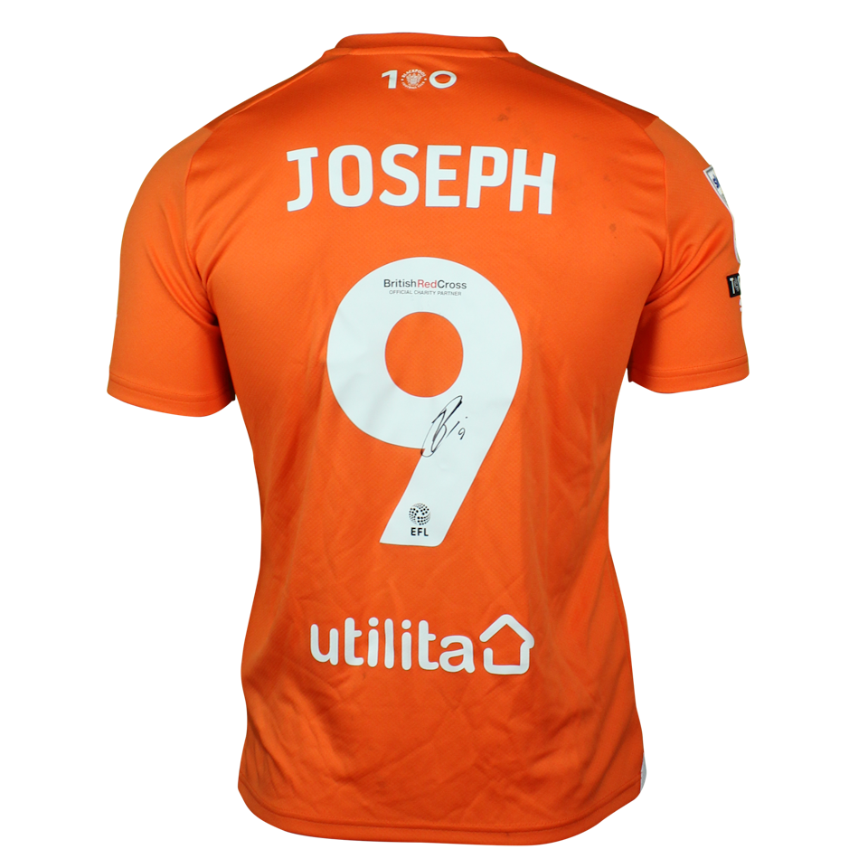 Kyle Joseph Blackpool shirt