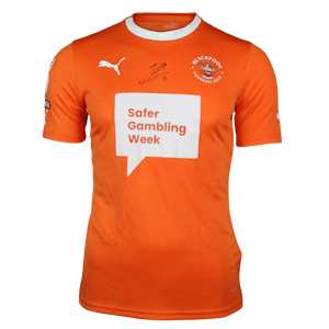 Kyle Joseph Blackpool shirt