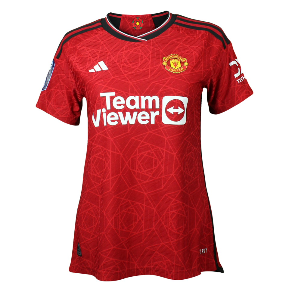 Hannah Jayne Blundell Manchester United WFC shirt