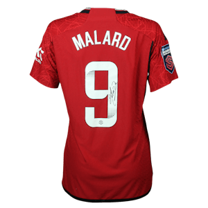 Melvine Malard Manchester United WFC shirt
