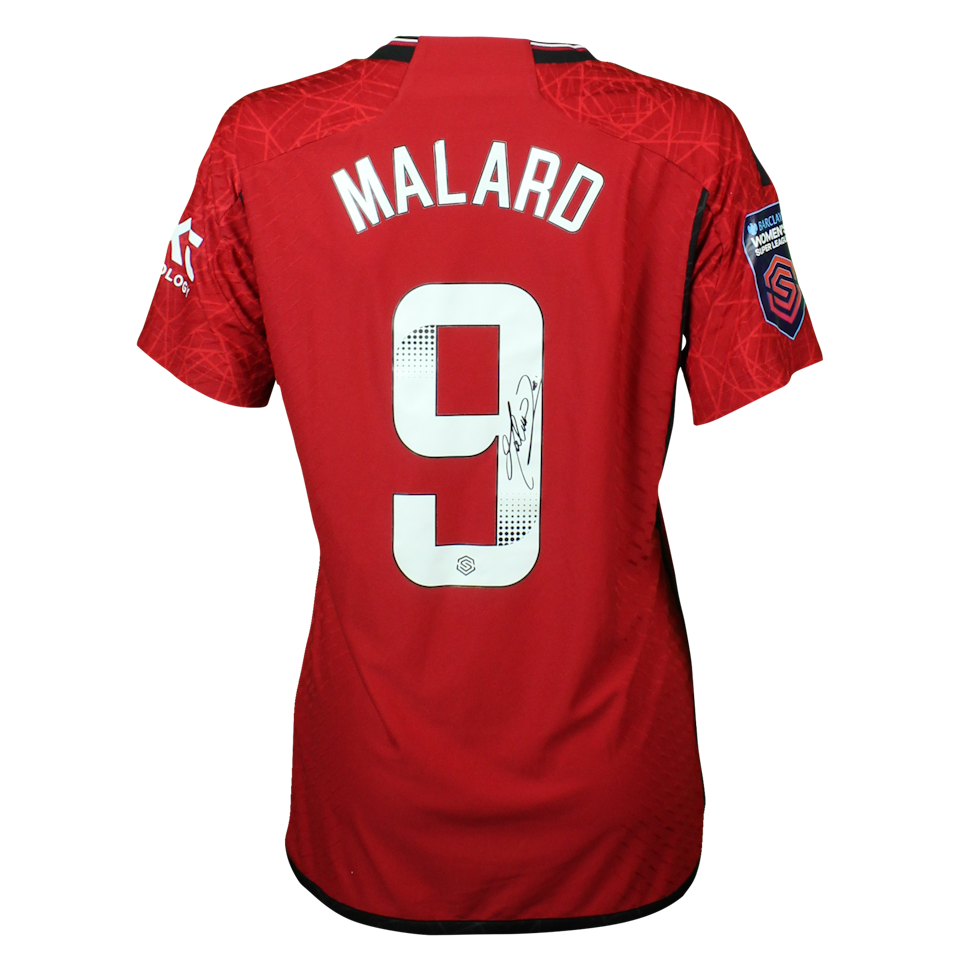 Melvine Malard Manchester United WFC shirt