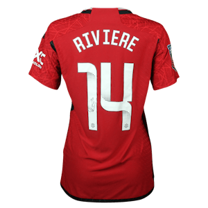 Jayde Riviere Manchester United WFC shirt