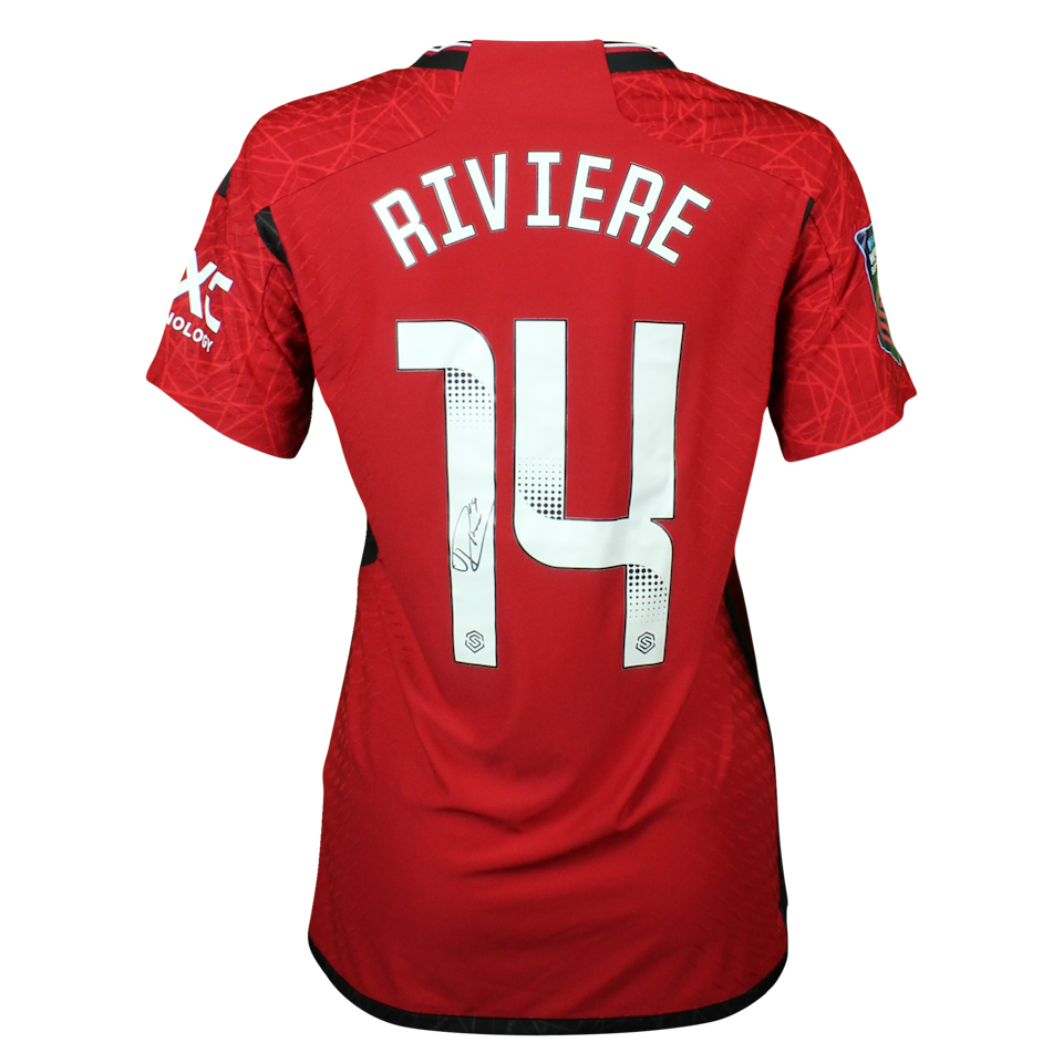 Jayde Riviere Manchester United WFC shirt