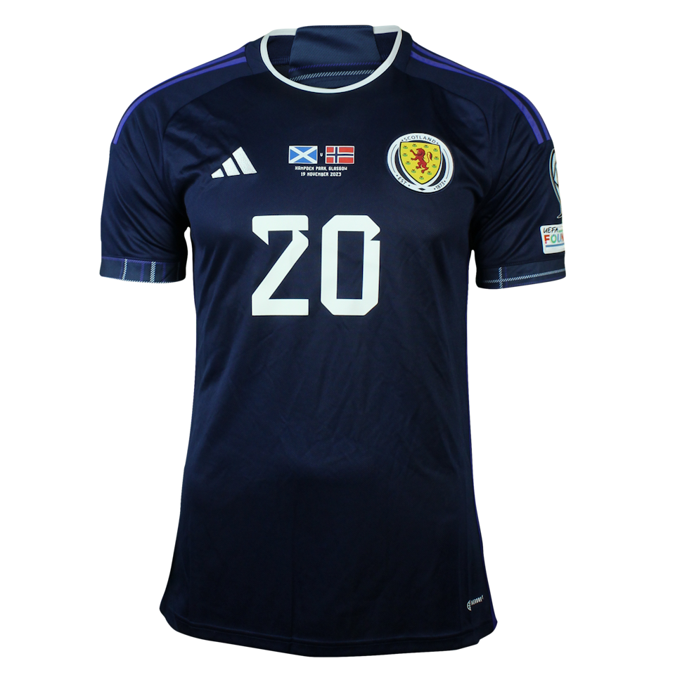 Ryan Jack Scotland shirt