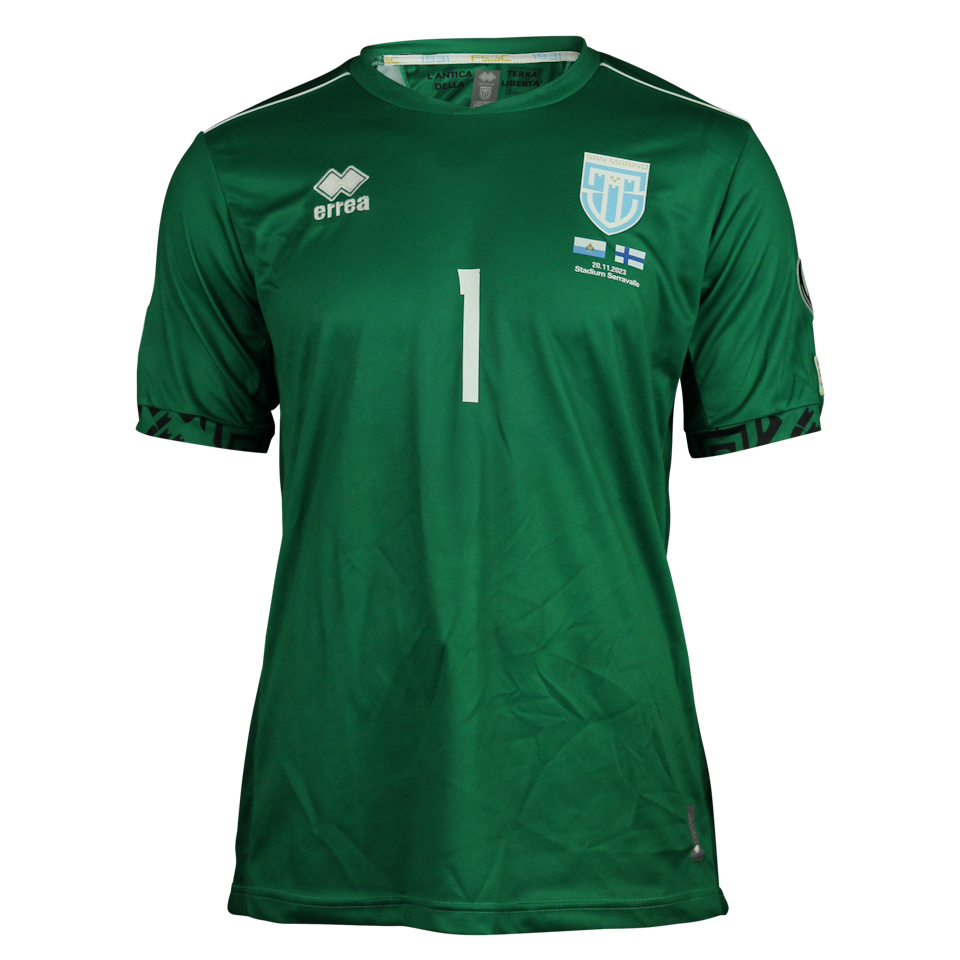 Aldo Junior Simoncini San Marino jersey