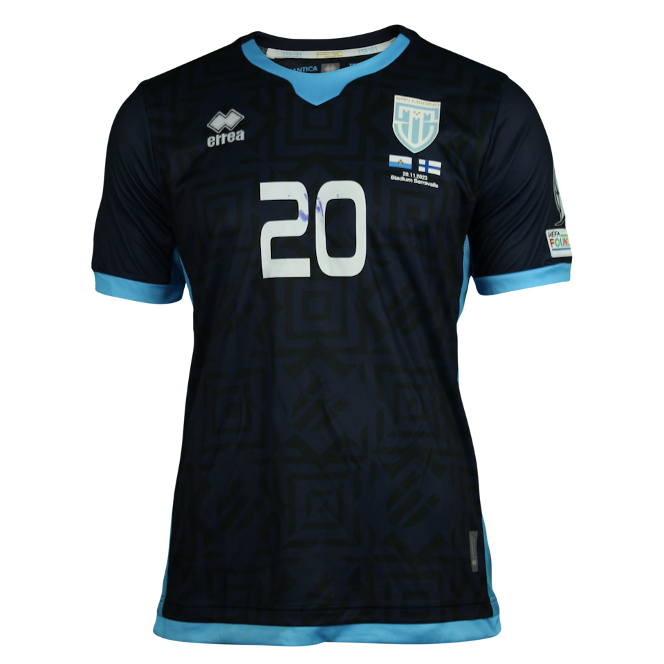 Lorenzo Lazzari San Marino shirt