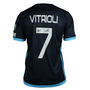Matteo Vitaioli San Marino camisa.