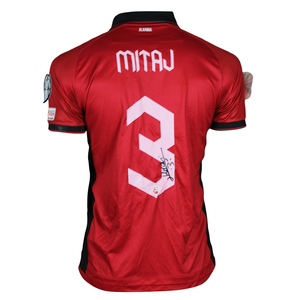 Mario Mitaj Albania shirt