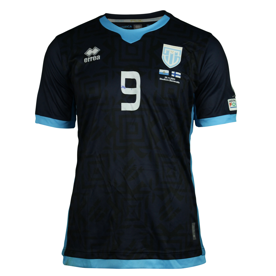 Filippo Berardi San Marino jersey