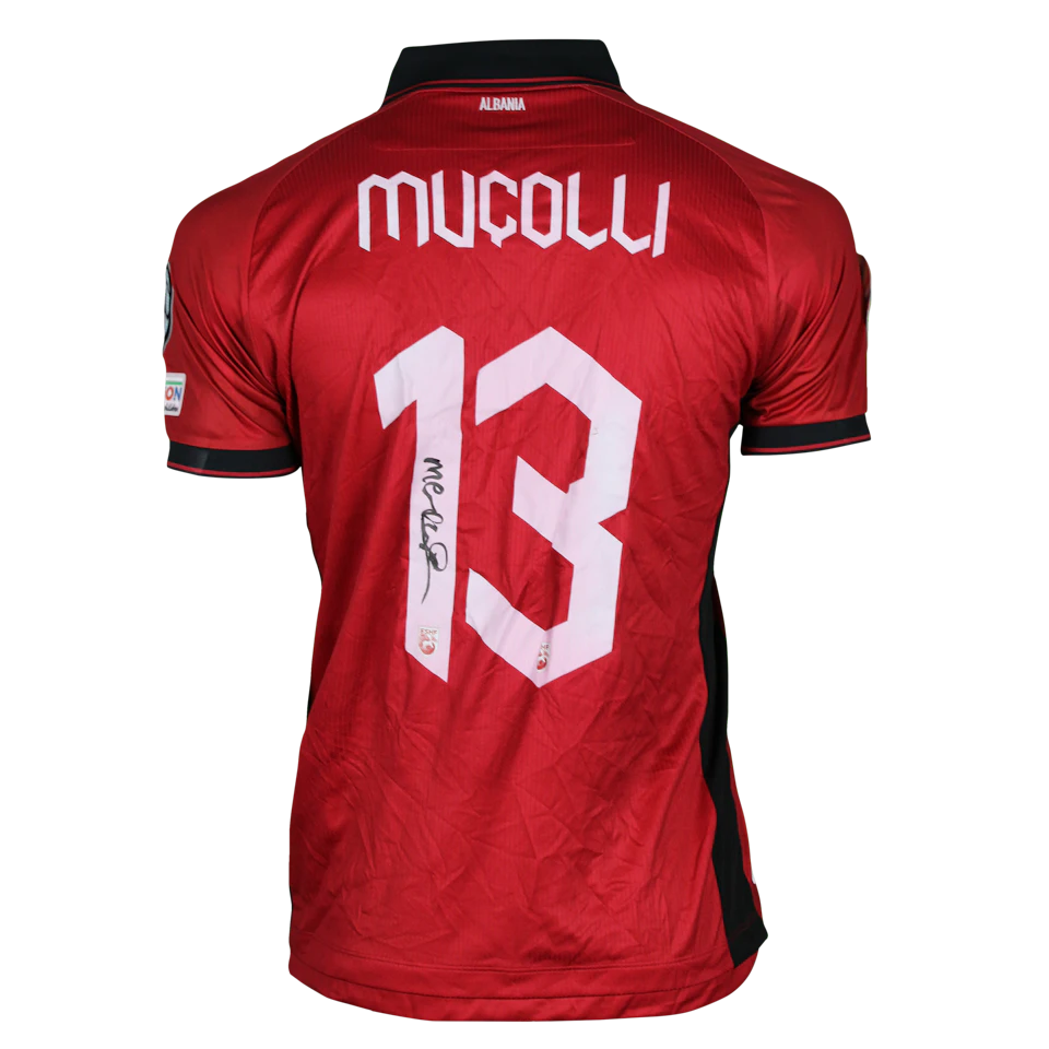 Maglia di Arbnor Muçolli (Albania)