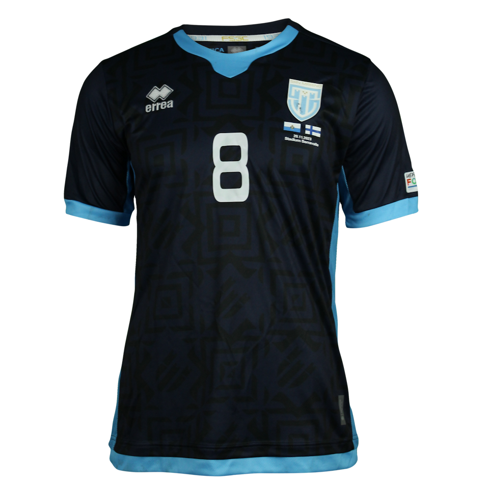 Manuel Battistini San Marino jersey