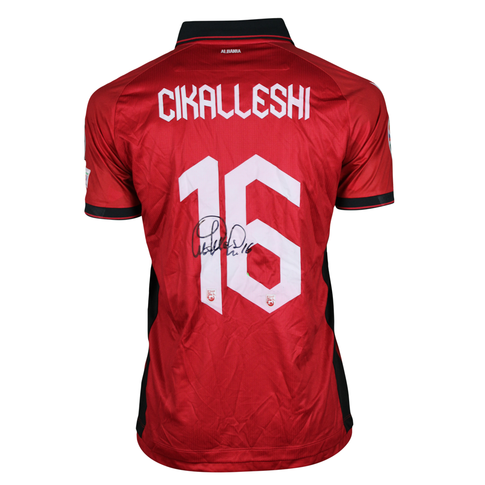 Sokol Cikalleshi Albania jersey