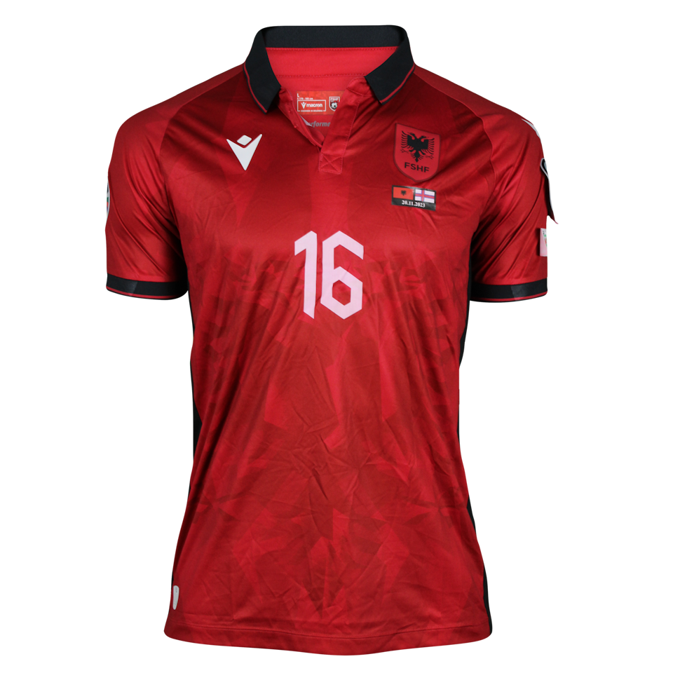 Sokol Cikalleshi Albania jersey