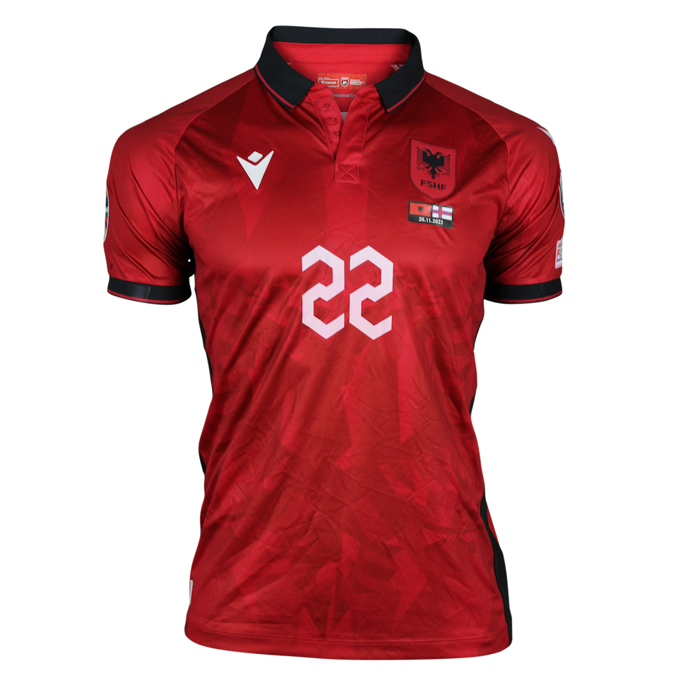 Arbnor Muja Albania shirt