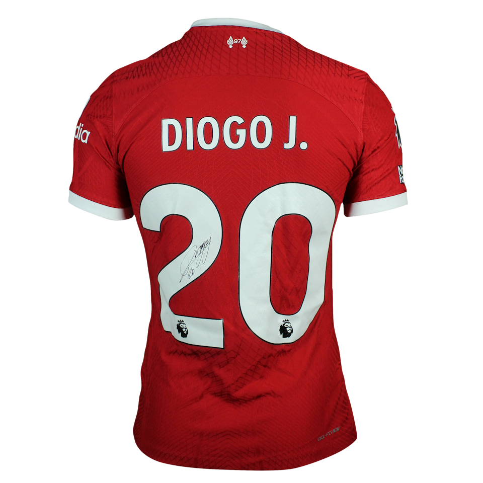 Diogo Jota Liverpool shirt