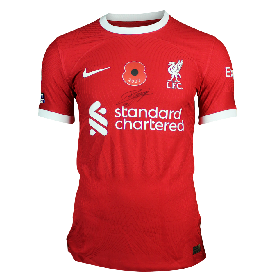 Diogo Jota Liverpool shirt