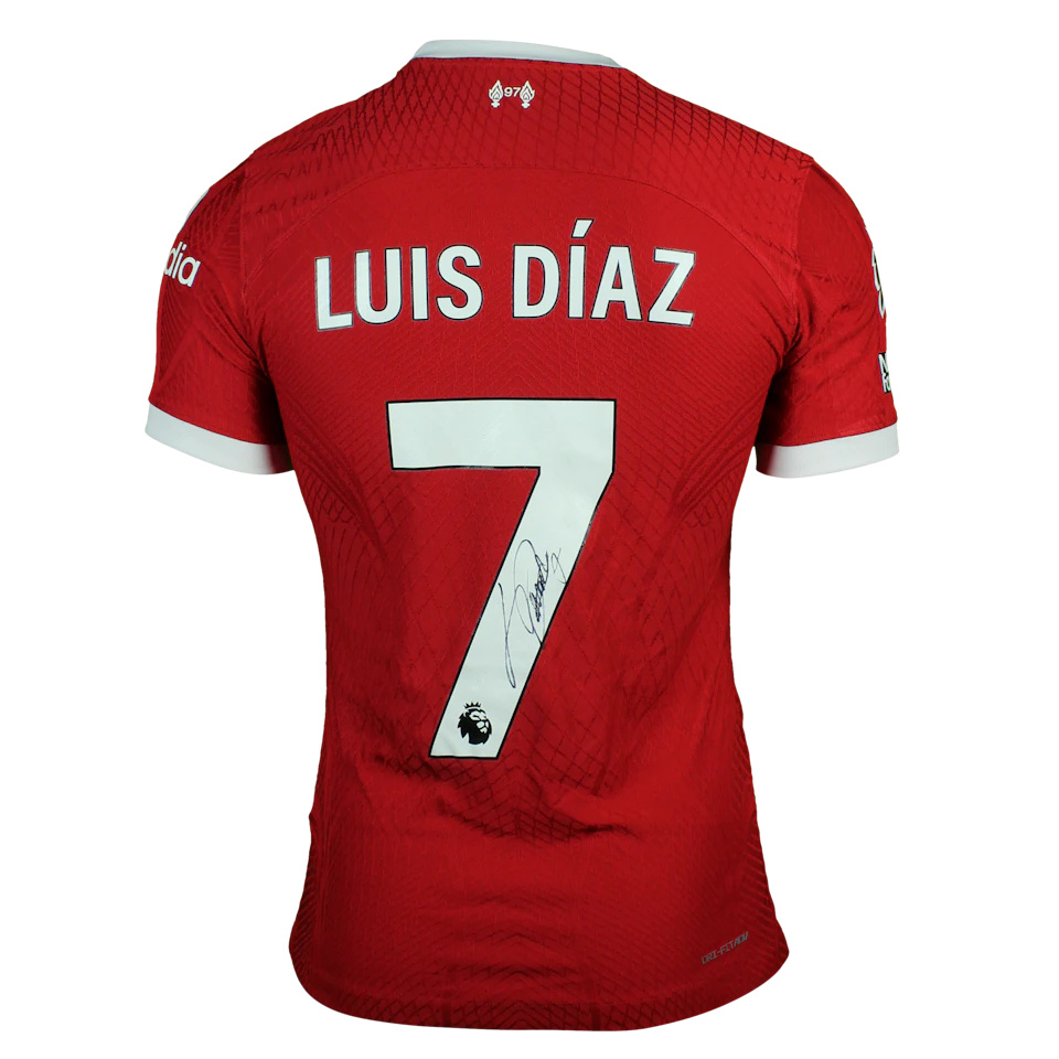 Luis Díaz Liverpool shirt