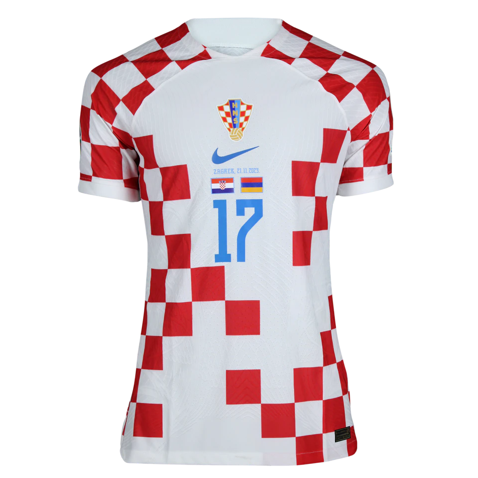 来自Croatia的Ante Budimir球衣