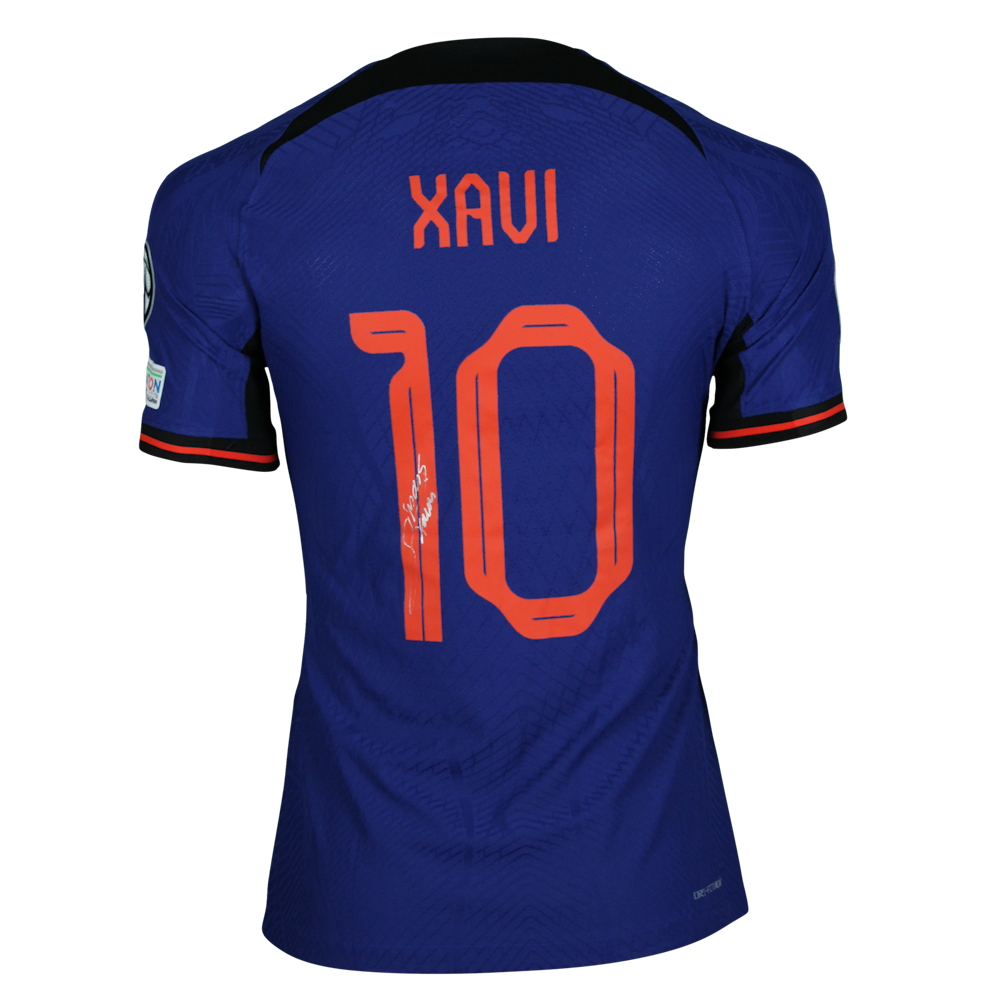 Xavi Simons | Gibraltar - Netherlands | MatchWornShirt