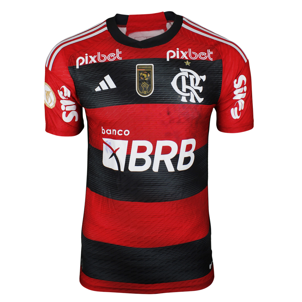 Everton Cebolinha Flamengo shirt