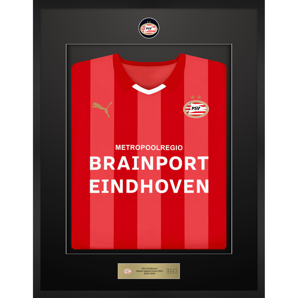 Framed Squad Signed Shirt
