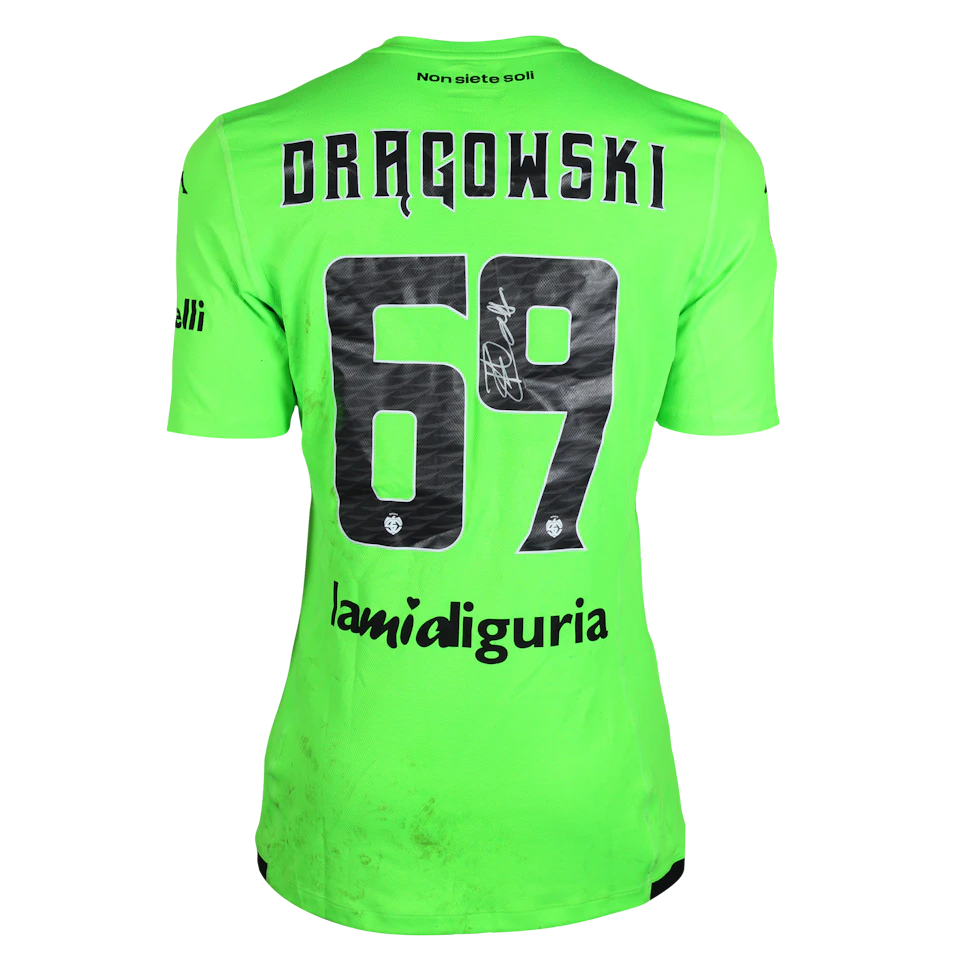 Bartłomiej Drągowski Spezia Calcio jersey