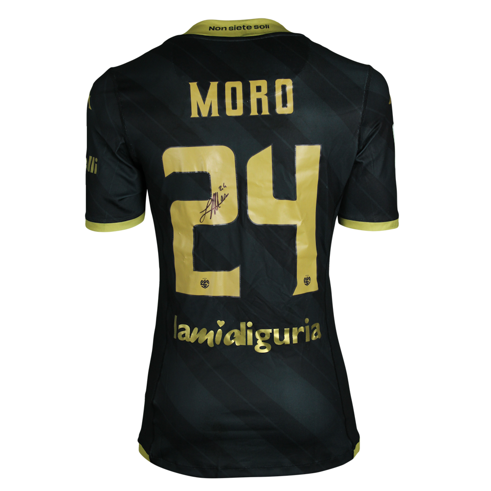 Luca Moro Spezia Calcio shirt
