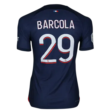 Bradley Barcola Paris Saint-Germain jersey