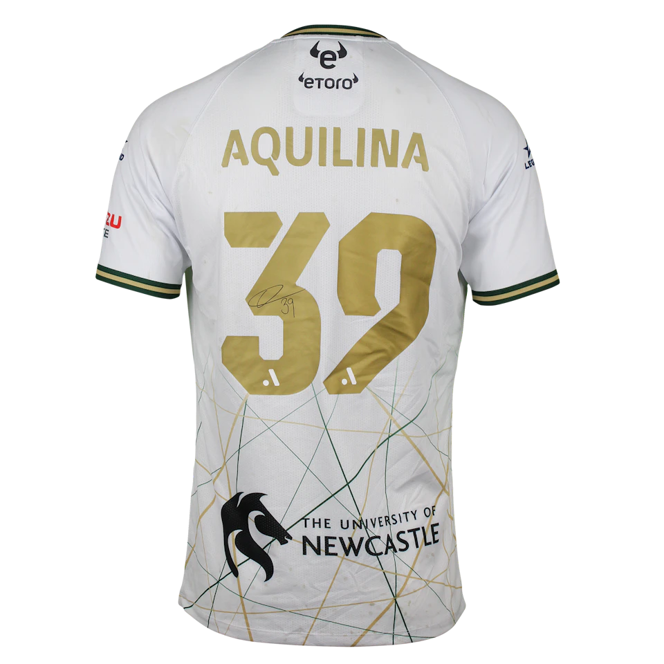 Thomas Aquilina Newcastle Jets camisa.
