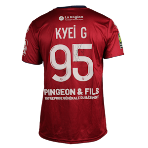 Maillot de Grejohn Kyei (Clermont Foot 63)