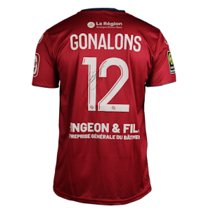 Maxime Gonalons Clermont Foot 63 shirt