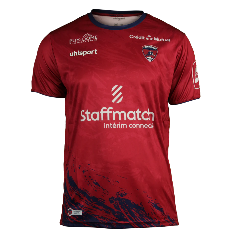 Maglia di Komnen Andrić (Clermont Foot 63)