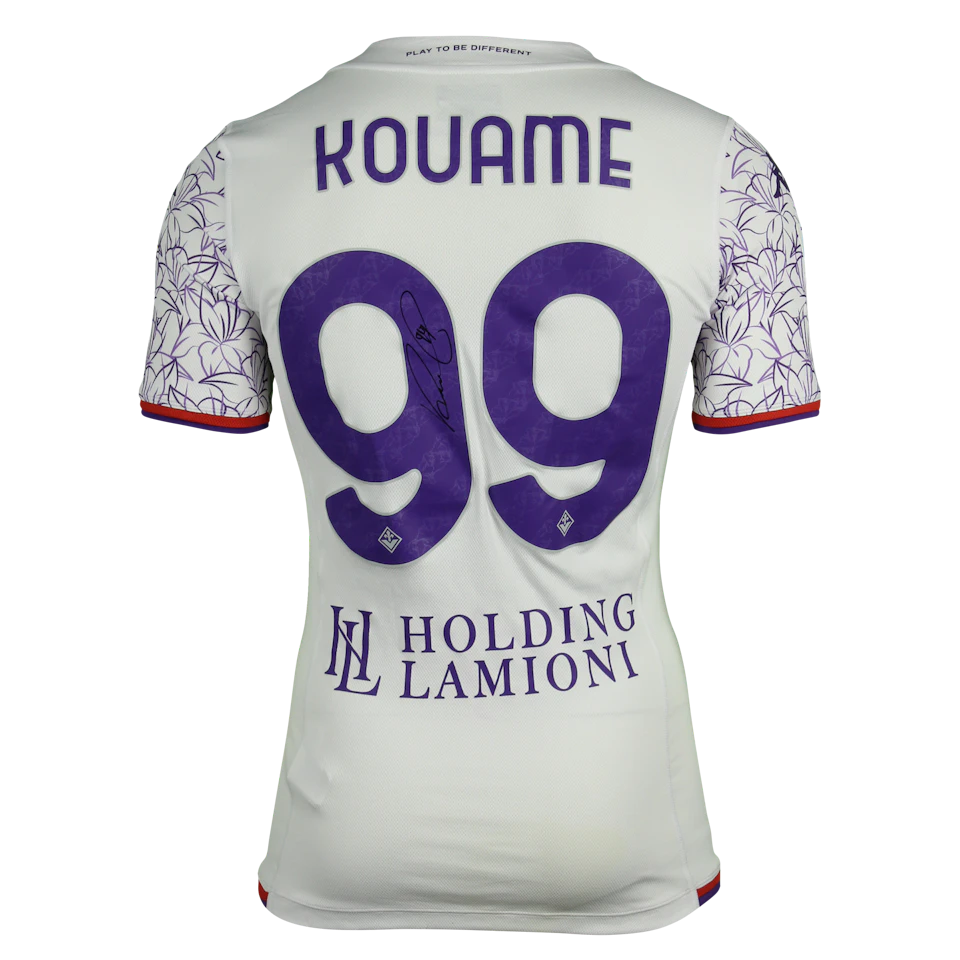 ACF Fiorentina-Trikot von Christian Kouamé