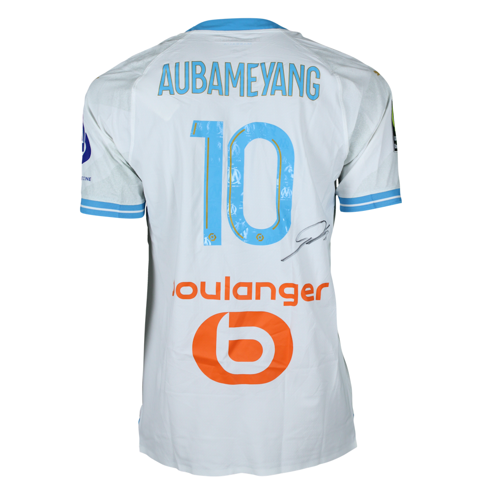 Pierre-Emerick Aubameyang Olympique de Marseille jersey