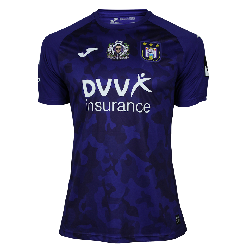Zeno Debast RSC Anderlecht shirt