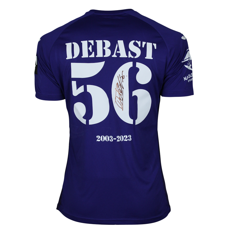 Zeno Debast RSC Anderlecht shirt