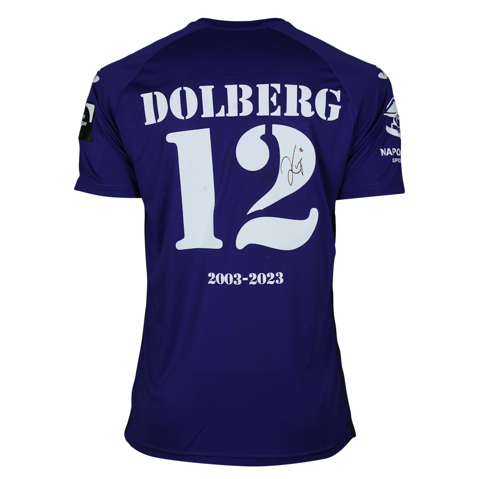 Kasper Dolberg RSC Anderlecht shirt