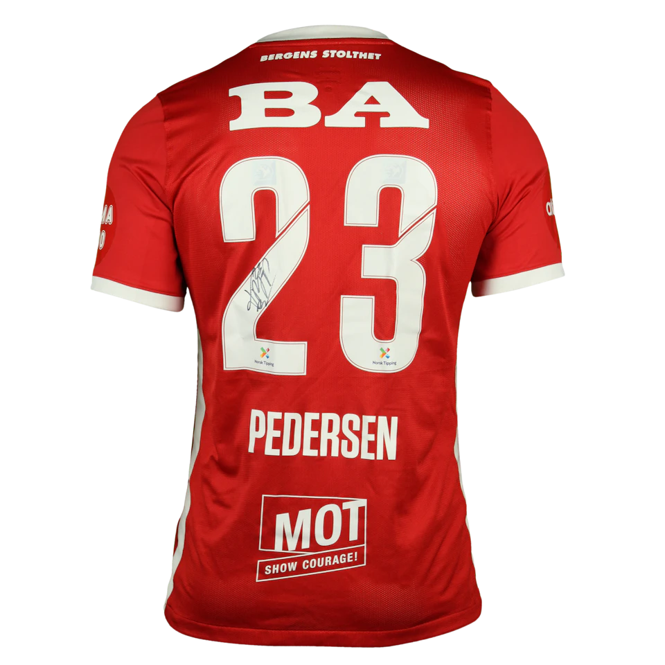 来自SK Brann的Thore Baardsen Pedersen球衣