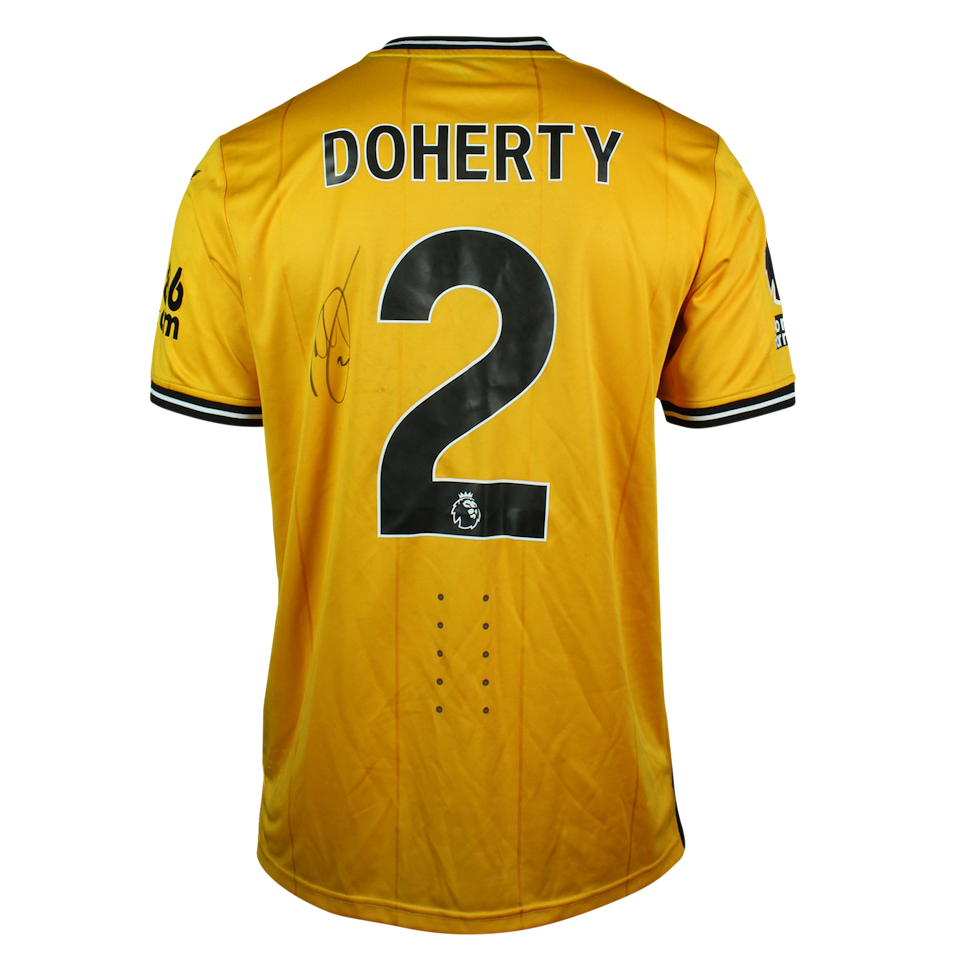 Matt Doherty Wolverhampton Wanderers jersey