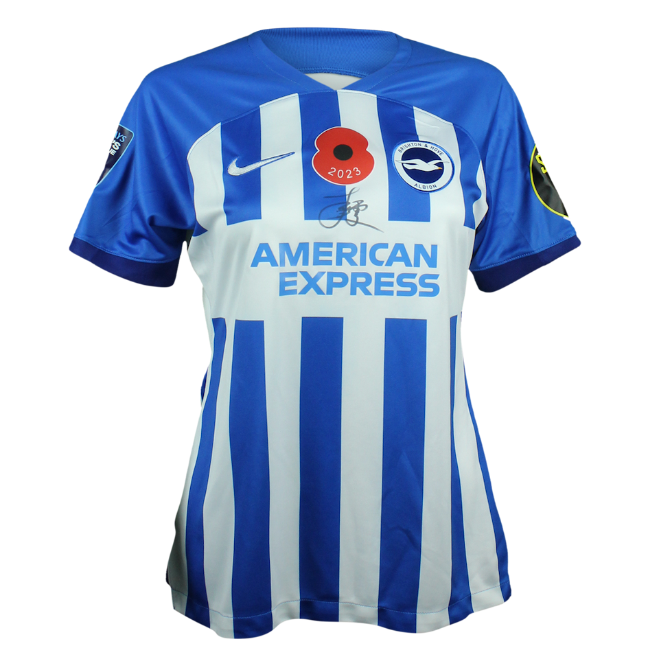 Li Mengwen Brighton & Hove Albion WFC shirt