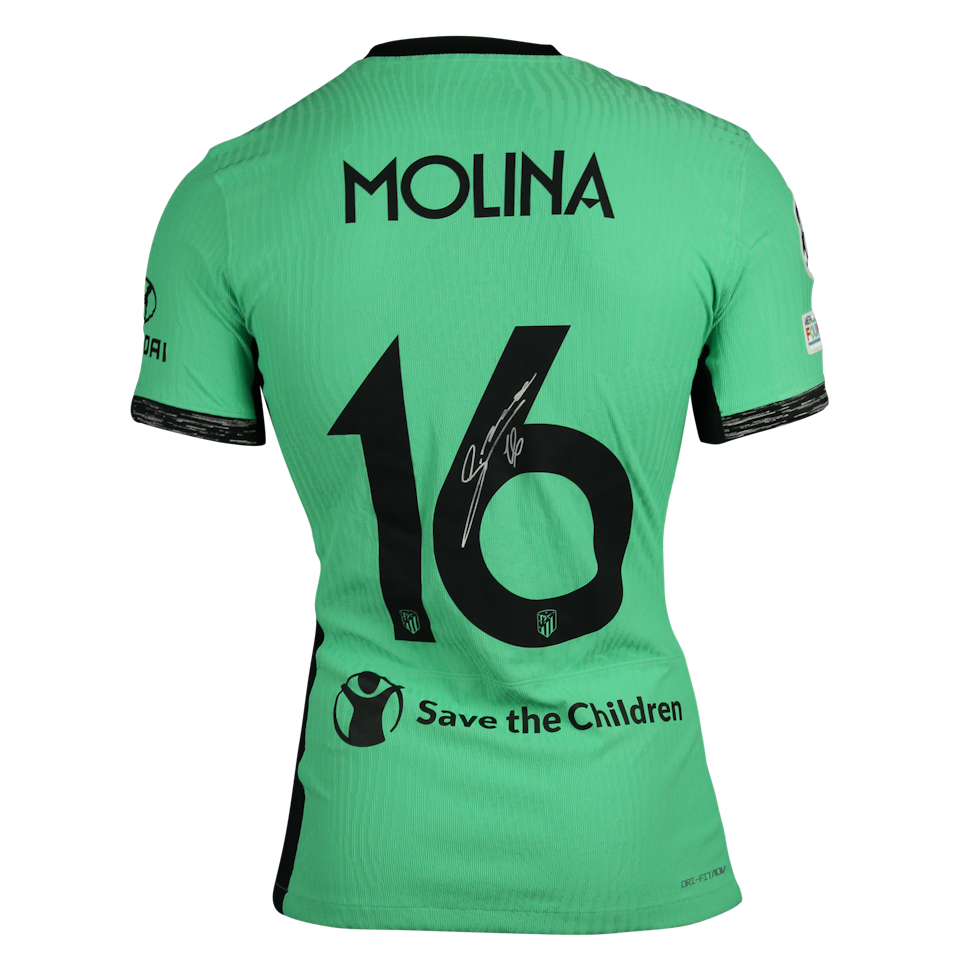 Atlético de Madrid 팀의 Nahuel Molina  셔츠