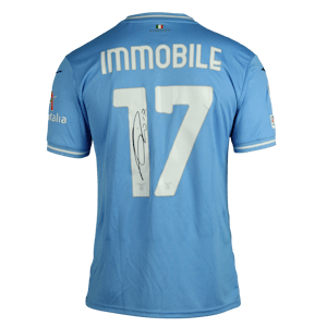Ciro Immobile Lazio shirt
