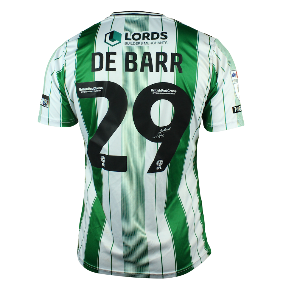 Tjay De Barr Wycombe Wanderers shirt
