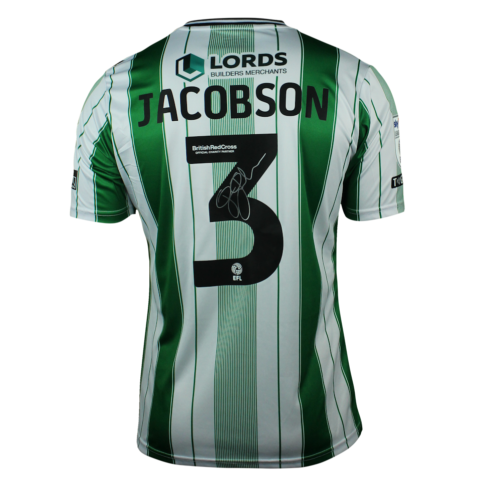Joe Jacobson Wycombe Wanderers shirt