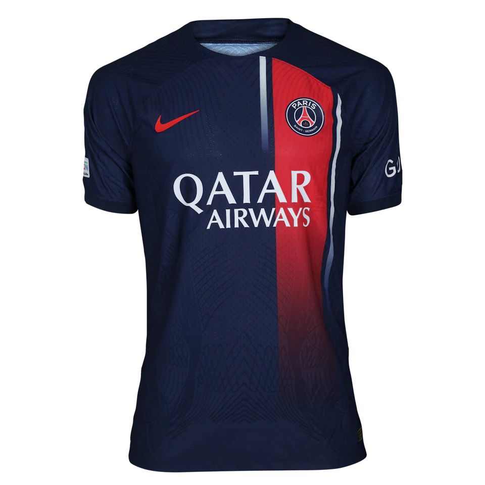 Kylian Mbappé Paris Saint-Germain shirt