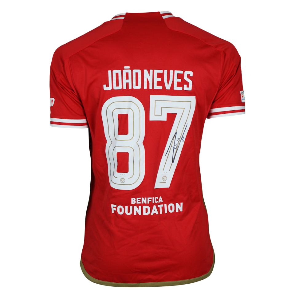 João Neves SL Benfica shirt