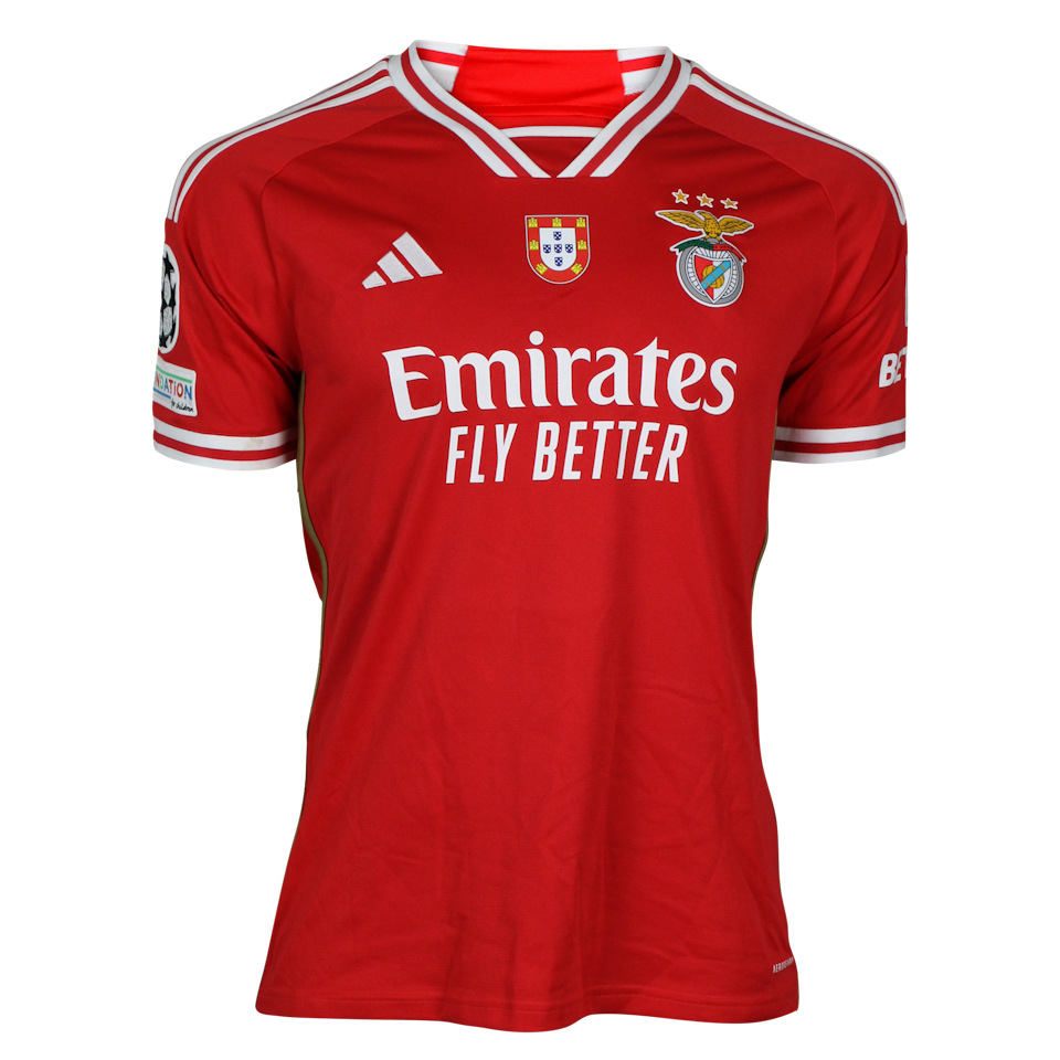 João Neves SL Benfica shirt